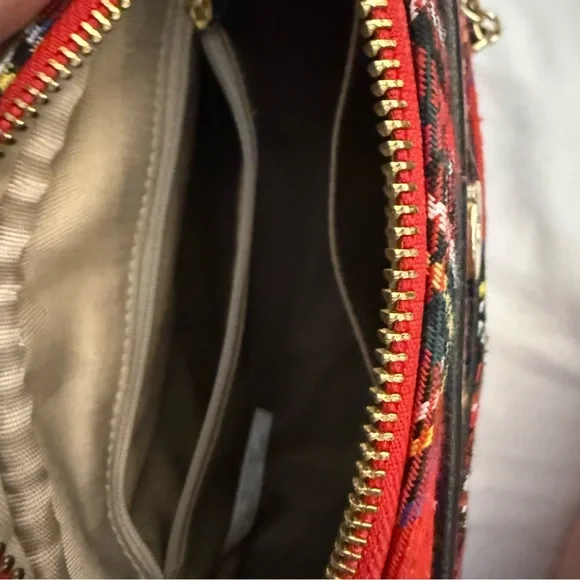 EUC Talbots Tartan Plaid Crossbody Bag - Picture 9 of 10